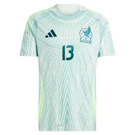 Camisola México Guillermo Ochoa 13 2º Equipamento 2024 Manga Curta